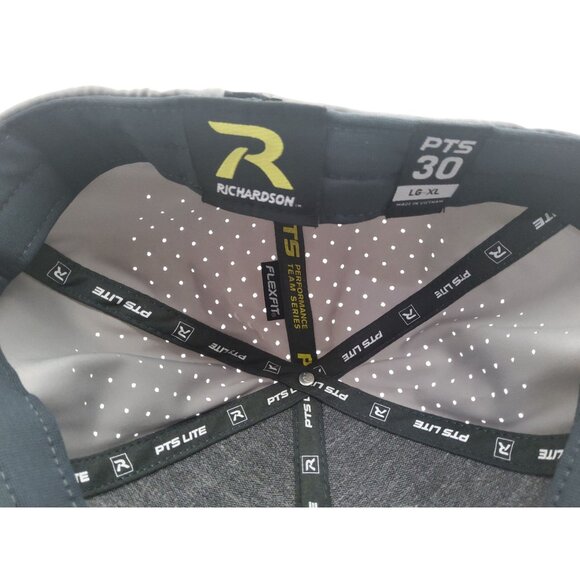 new richardson performance series flexfit lg-xl uniformed visor pts30 lite baseb - Picture 4 of 4
